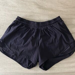Navy lululemon shorts